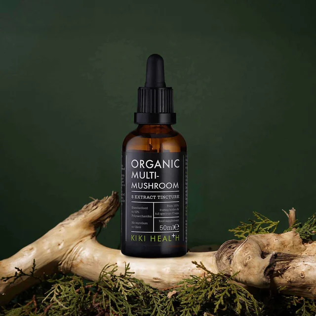 KIKI Health Organic Multi-Mushroom 8 Blend Tincture 50ml