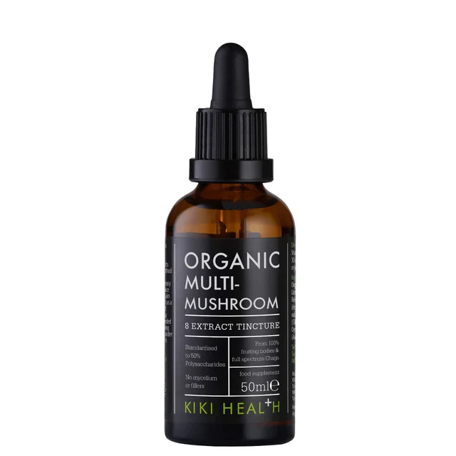 KIKI Health Organic Multi-Mushroom 8 Blend Tincture 50ml