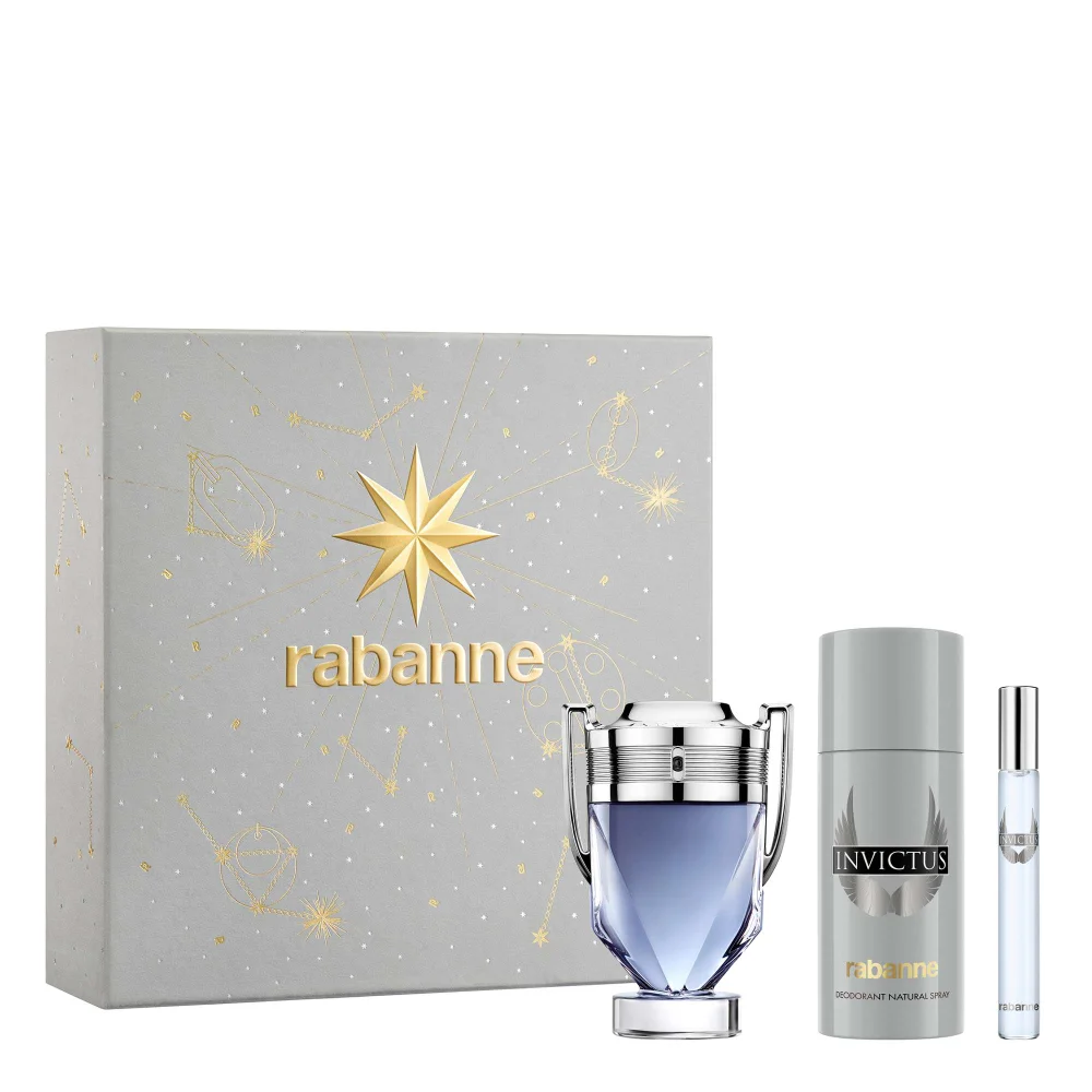 Rabanne Invictus Eau de Toilette 100ml Gift Set (Worth £135.00) Image 1