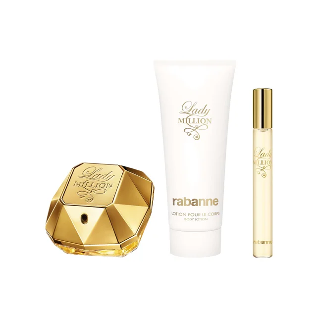 Rabanne Lady Million Eau de Parfum 50ml Gift Set (Worth £119.00)