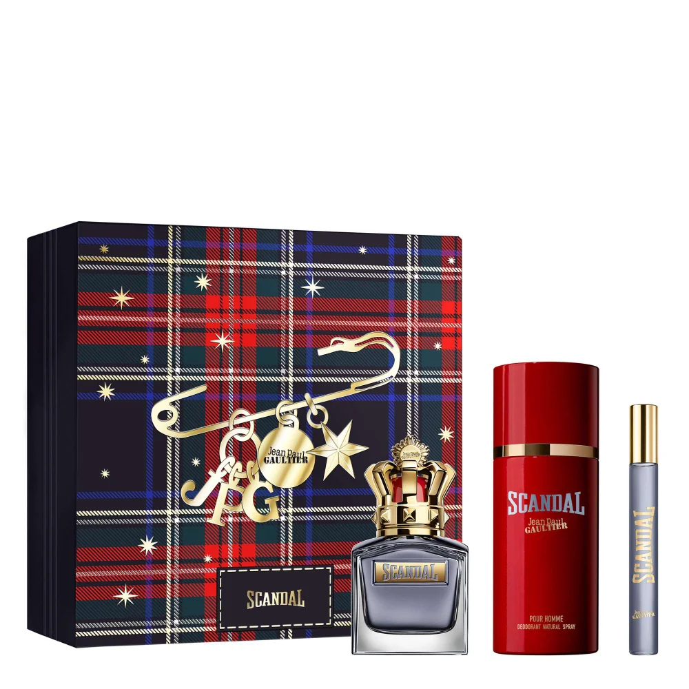 Jean Paul Gaultier Scandal Pour Homme Eau de Toilette 50ml Gift Set (Worth £122.00) Image 1