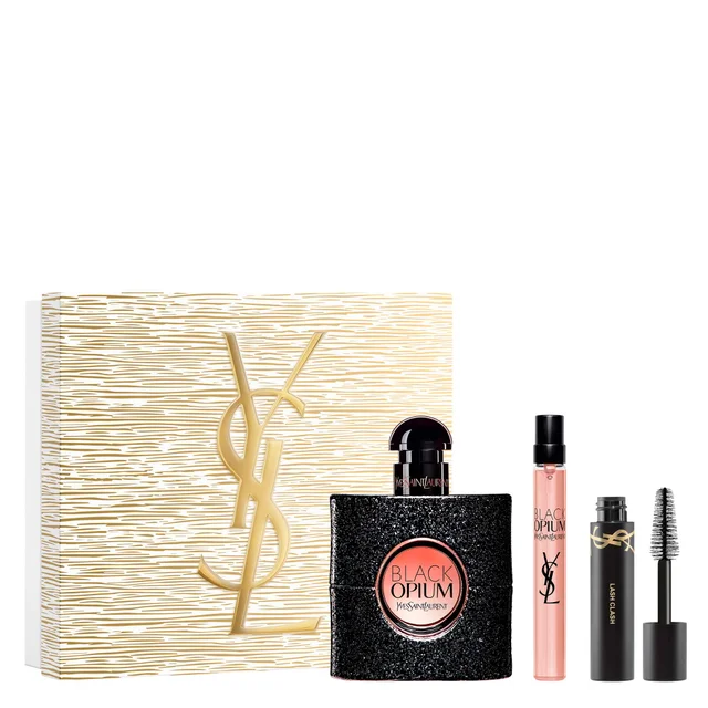 Yves Saint Laurent Black Opium Eau de Parfum Spray 50ml Gift Set (Worth £118.11)