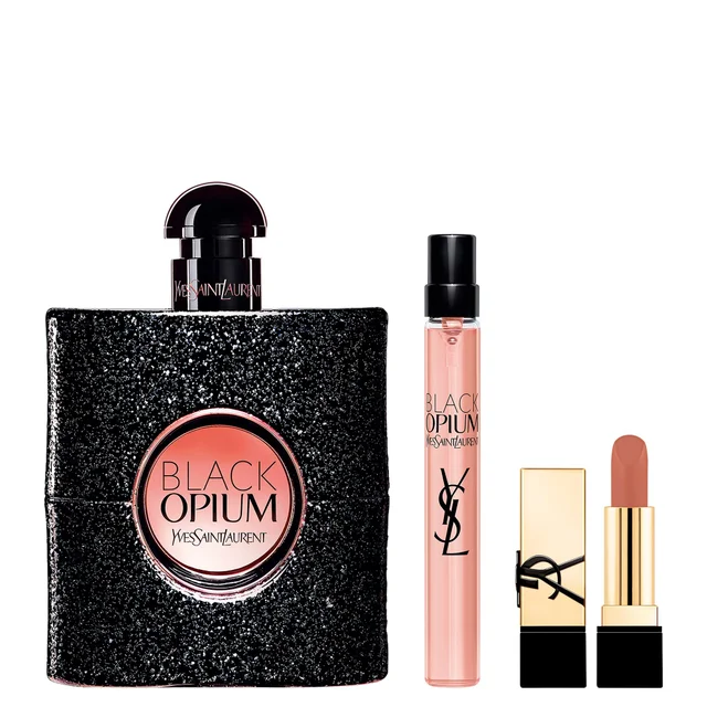 Yves Saint Laurent Black Opium Eau de Parfum Spray 90ml Gift Set (Worth £157.00)