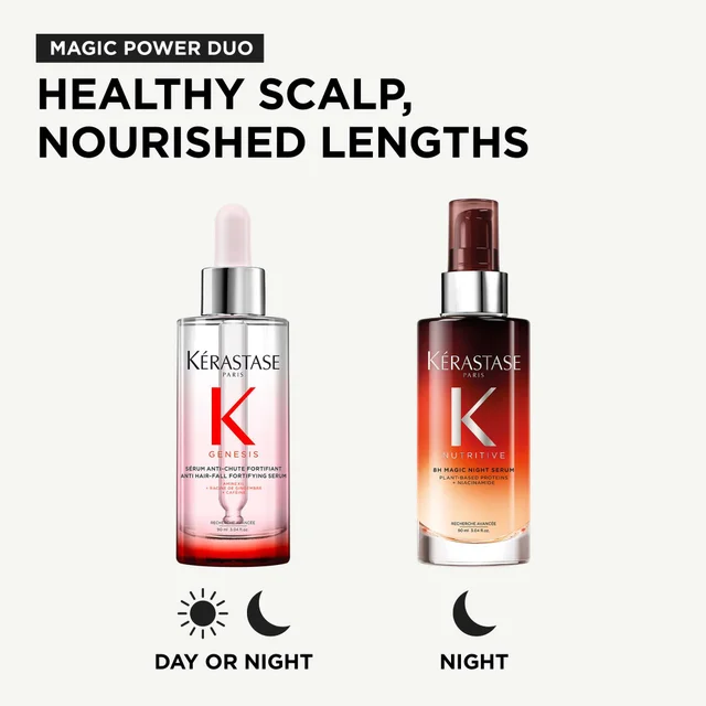 Kérastase Duo: Magic Power Day & Night Routine
