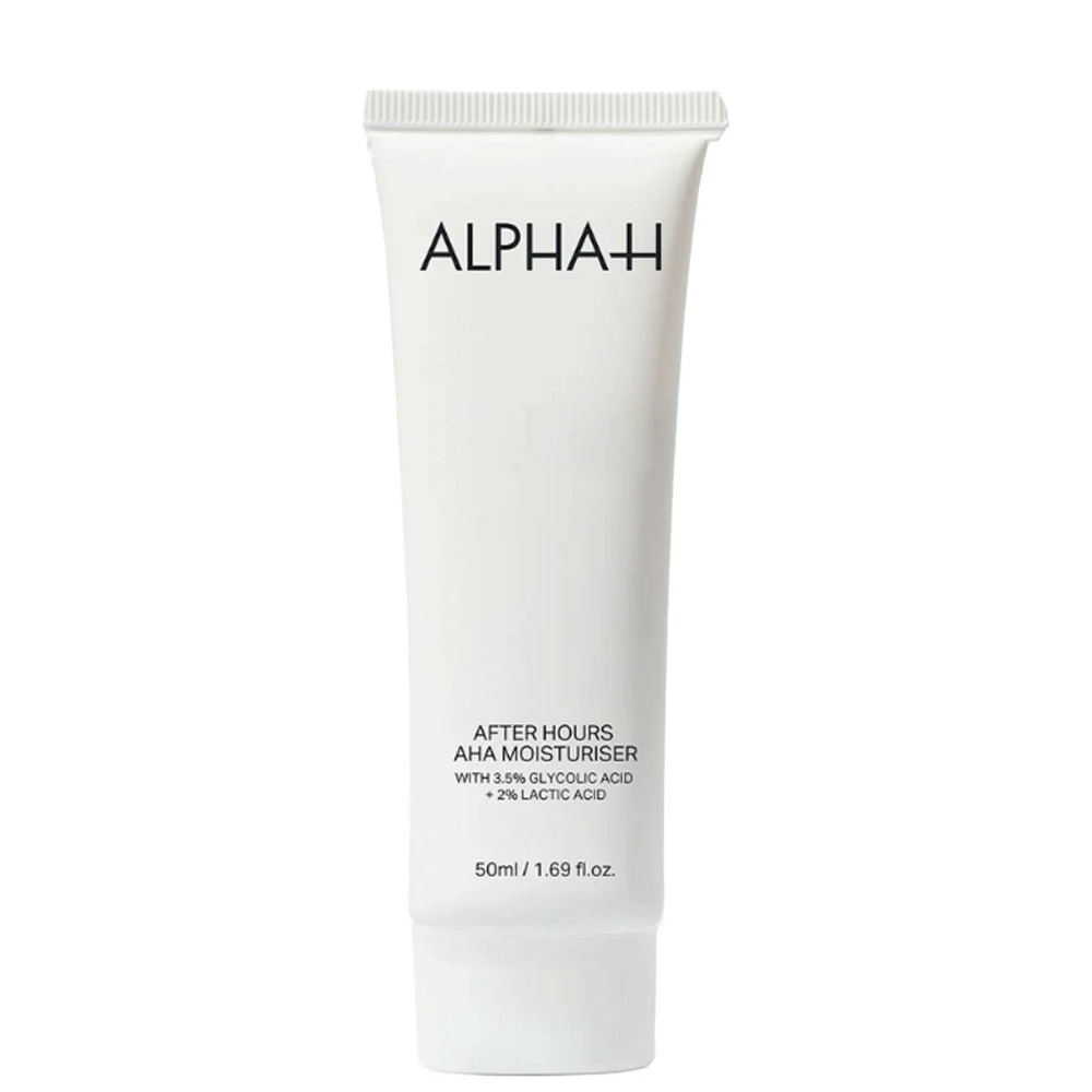 Alpha H Moisturiser After Hours AHA Moisturiser with 3.5% Glycolic Acid + 2.5% Lactic Acid 50ml Image 1