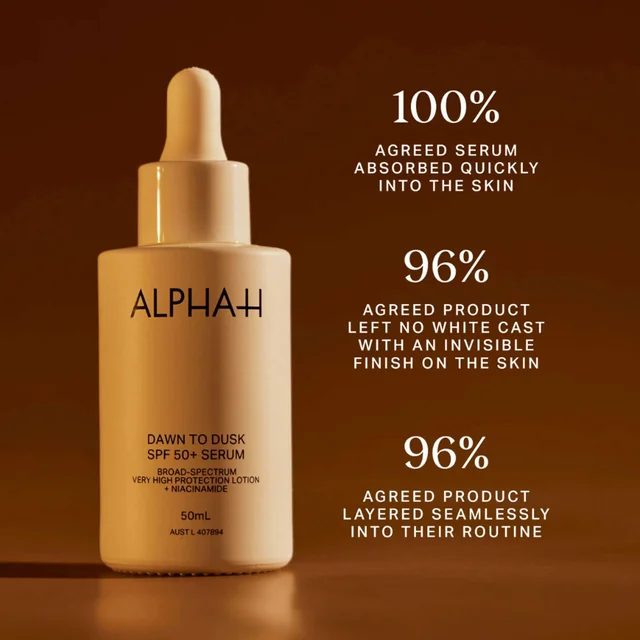 Alpha H Dawn to Dusk SPF50+ Serum 50ml