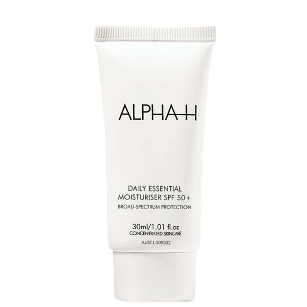 Alpha H Moisturiser Daily Essential Moisturiser SPF50+ with Vitamin E 30ml Image 1