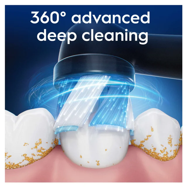 Oral-B iO Replacement Heads Ultimate Clean Black 4 Pack