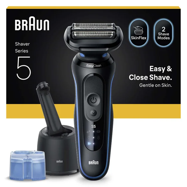 Braun Series Shavers Series 5 52-B7000cc Electric Shaver With SmartCare Center