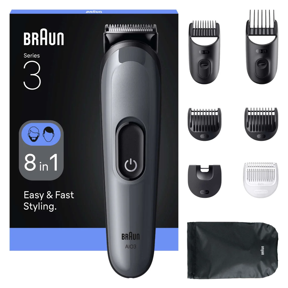 Braun All-in-One Series 3 8in1 Grooming Kit Image 1