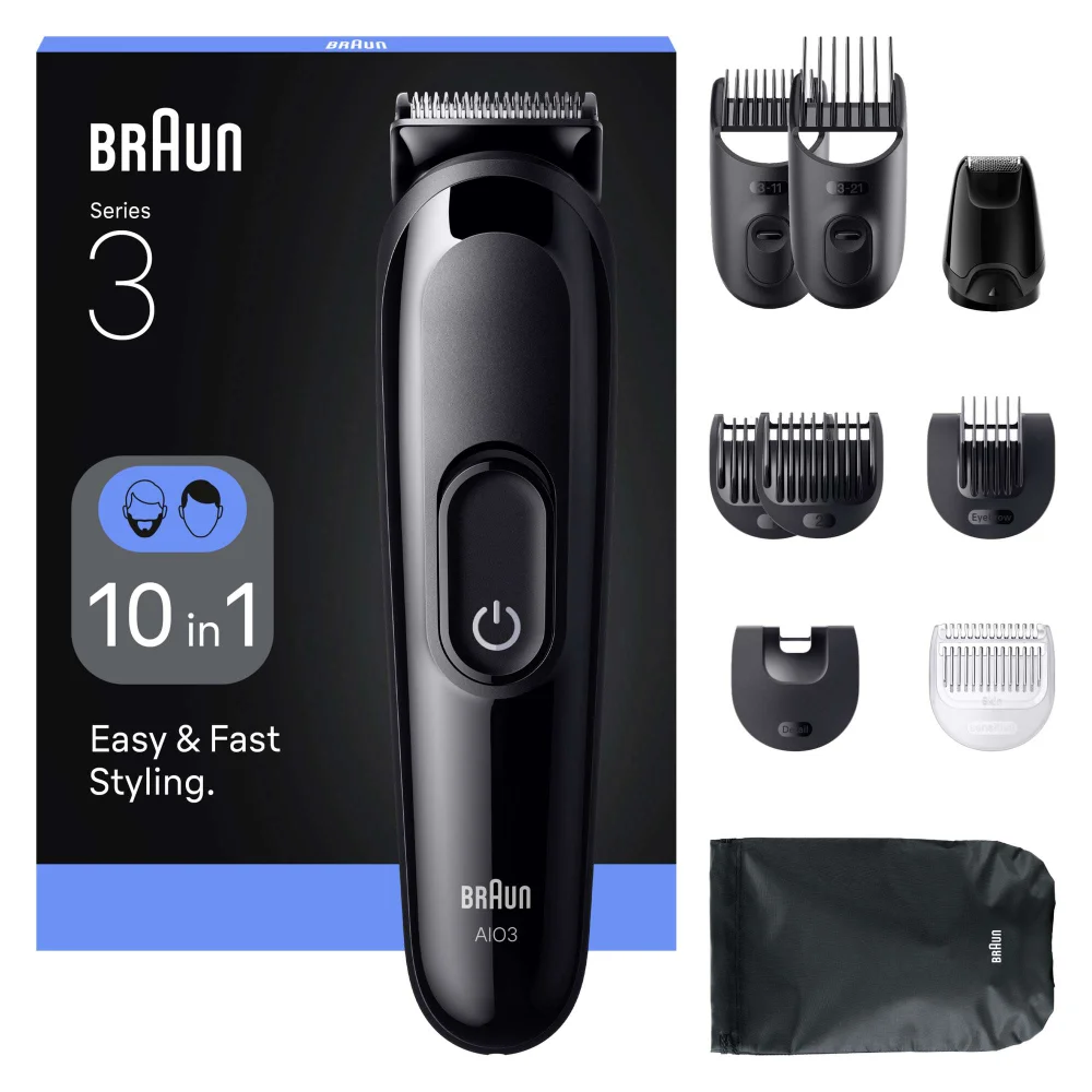 Braun Trimmers All-in-One Series 3 10in1 Grooming Kit Image 1