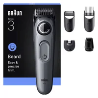 Braun Series 3 BT3560 Grey Beard Trimmer - undefined undefined