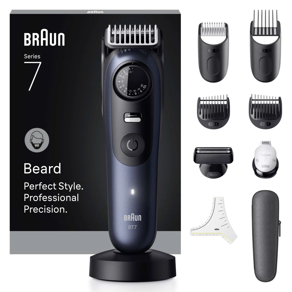 Braun Series 7 BT7540 Blue Beard Trimmer Image 1