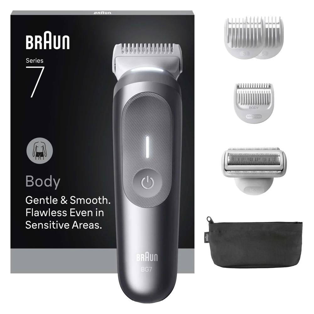 Braun Electric Shavers Series 7 BG7550 Grey Body Groomer Image 1