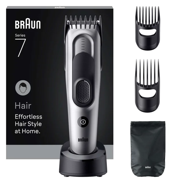 Braun Clippers Series 7 HC7590 Grey Hair Clipper