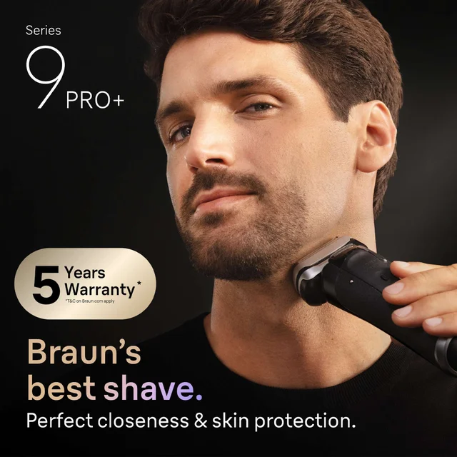 Braun Series Shavers Series 9 PRO+ 9610S Black Electric Shaver