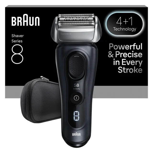 Braun Series Shavers Series 8 8603S Grey Electric Shaver
