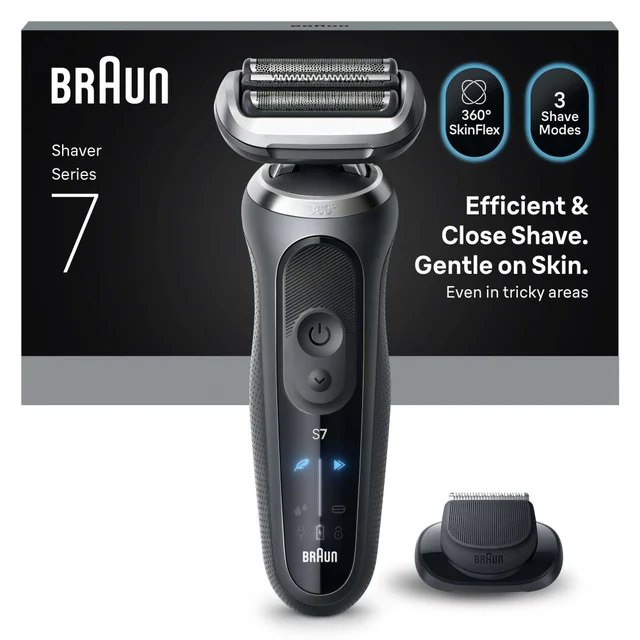 Braun Series Shavers Series 7 72-G1200S Grey Electric Shaver