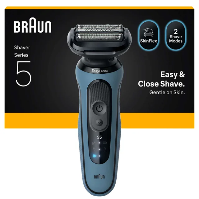 Braun Series Shavers Series 5 52-A1000S Azure Electric Shaver