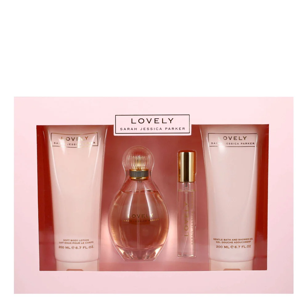 Sarah Jessica Parker Lovely Eau de Parfum Spray 100ml Gift Set Image 1
