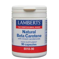 Lamberts Natural Beta Carotene 15mg x 90 Capsules