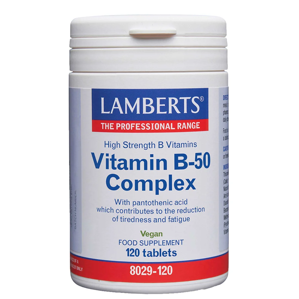 Lamberts Vitamin B-50 Complex x 120 Vitamins Image 1