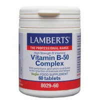 Lamberts Vitamin B-50 Complex x 60 Vitamins - undefined undefined