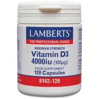 Lamberts Vitamin D3 4000 iu x 120 Capsules - undefined undefined