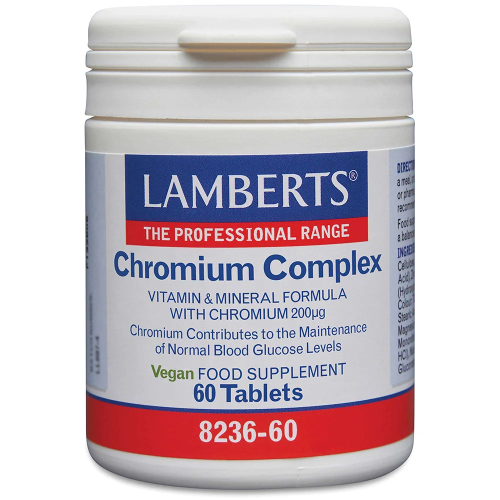 Lamberts Chromium Complex x 60 Tablets Image 1