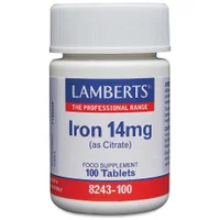 Lamberts Iron 14mg x 100 Tablets