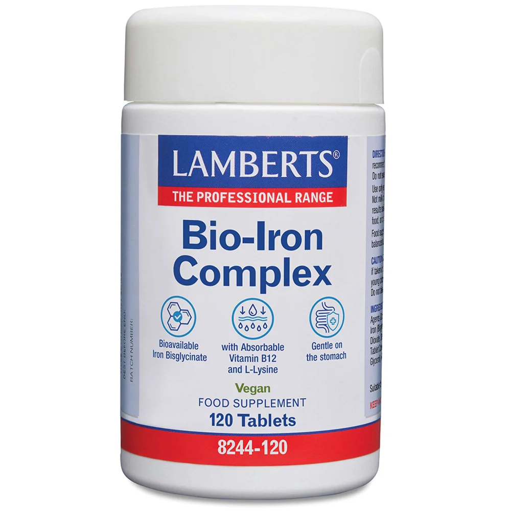 Lamberts Bio-Iron Complex x 120 Tablets Image 1