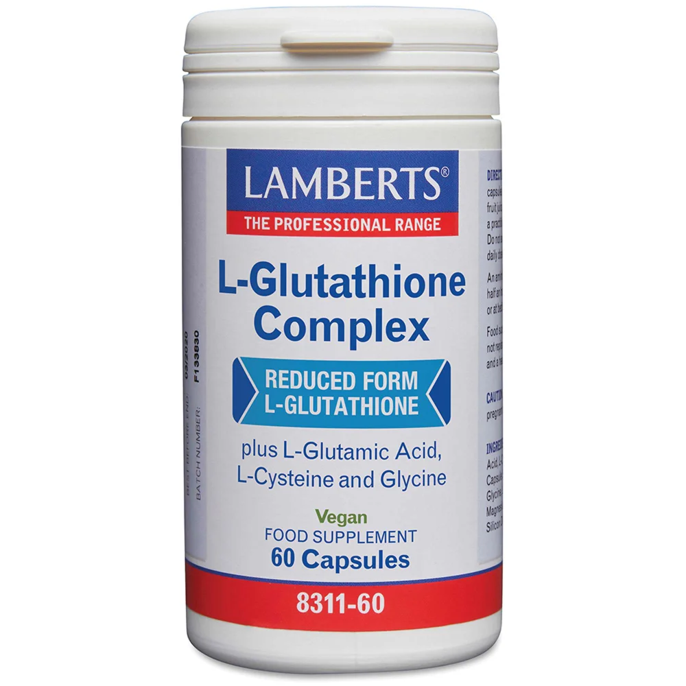 Lamberts Amino Acids L-Glutathione Complex x 60 Capsules Image 1