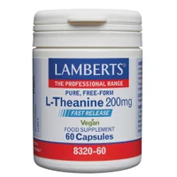 Lamberts Amino Acids L-Theanine 200mg x 60 Capsules - undefined undefined