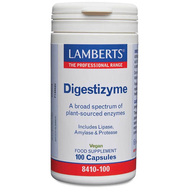 Lamberts Digestives Digestizyme x 100 Capsules