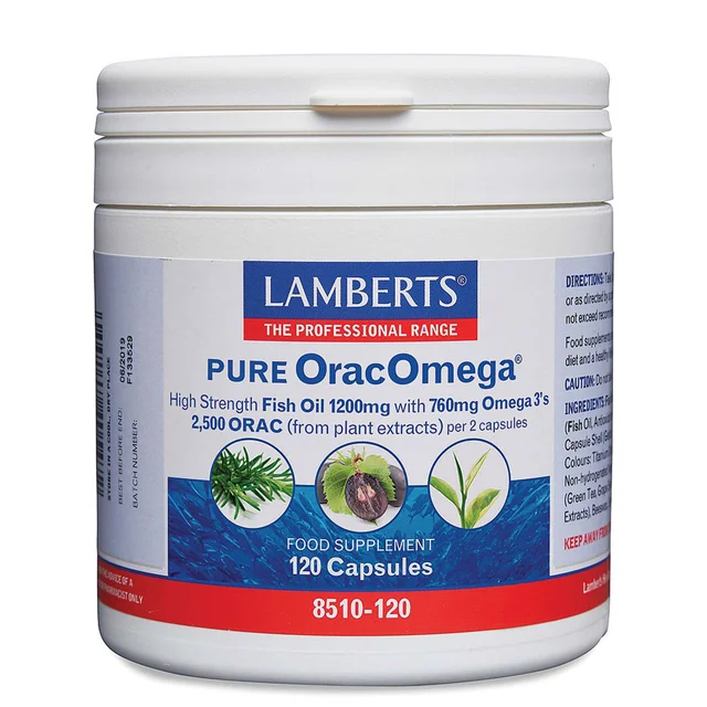 Lamberts Essential Fatty Acids OracOmega x 120 Capsules