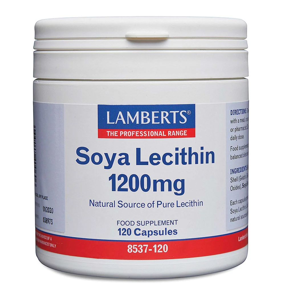 Lamberts Other Nutrients Soya Lecithin 1200mg x 120 Capsules Image 1