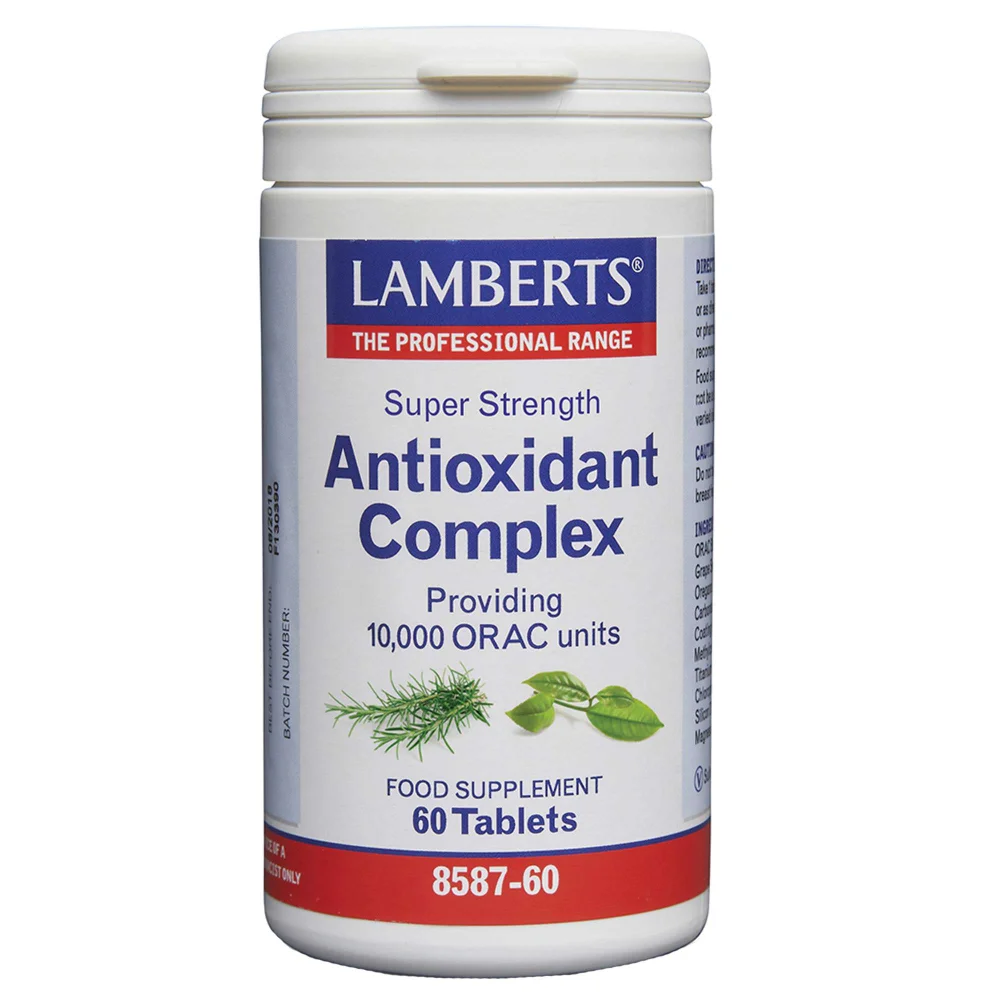 Lamberts Herbs Super Strength Antioxidant Complex x 60 Capsules Image 1