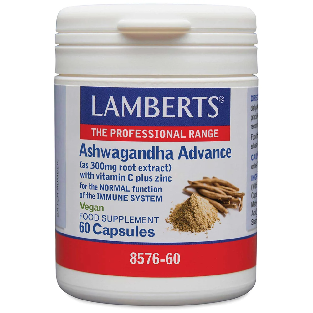 Lamberts Herbs Ashwagandha 6,000mg x 60 Capsules Image 1