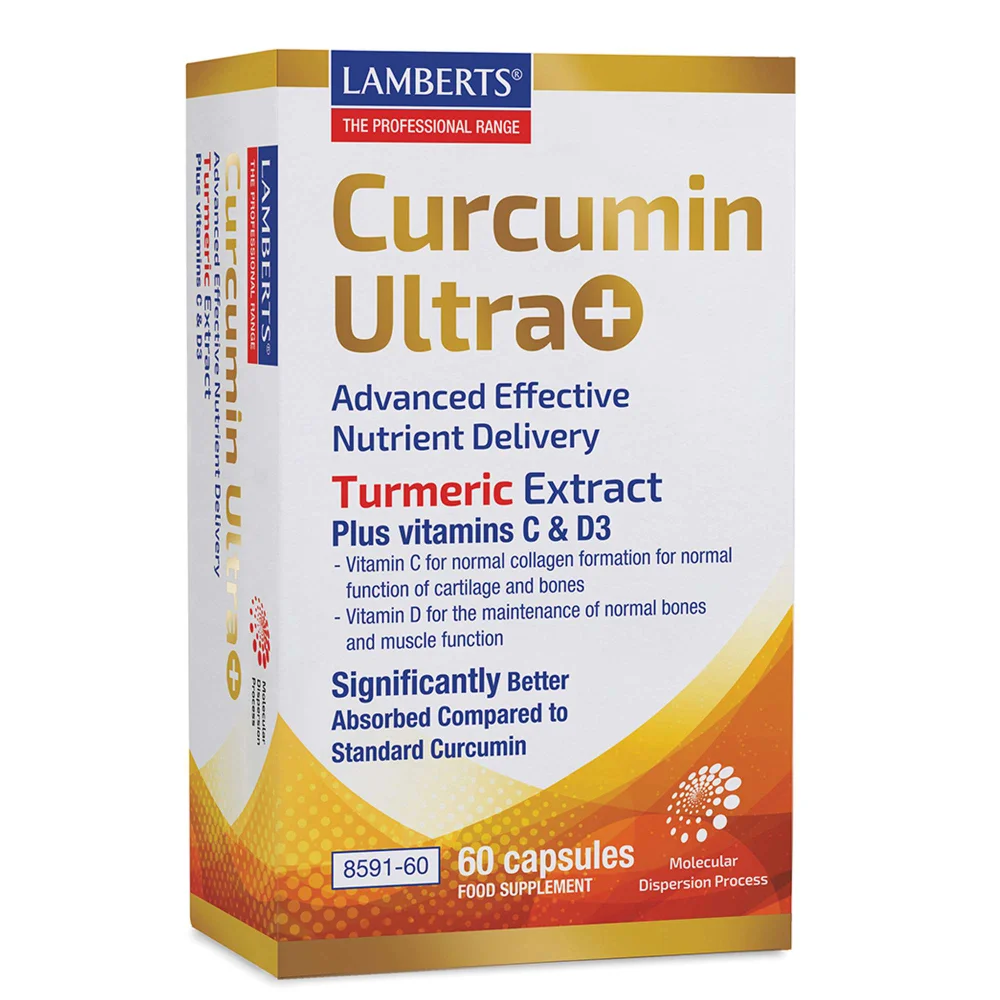 Lamberts Herbs Curcumin Ultra+ x 60 Capsules Image 1