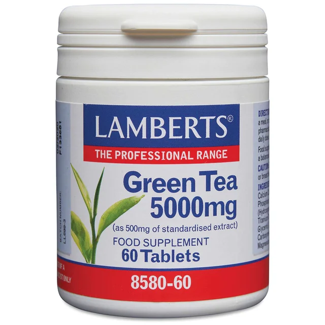 Lamberts Herbs Green Tea 5000mg x 60 Capsules
