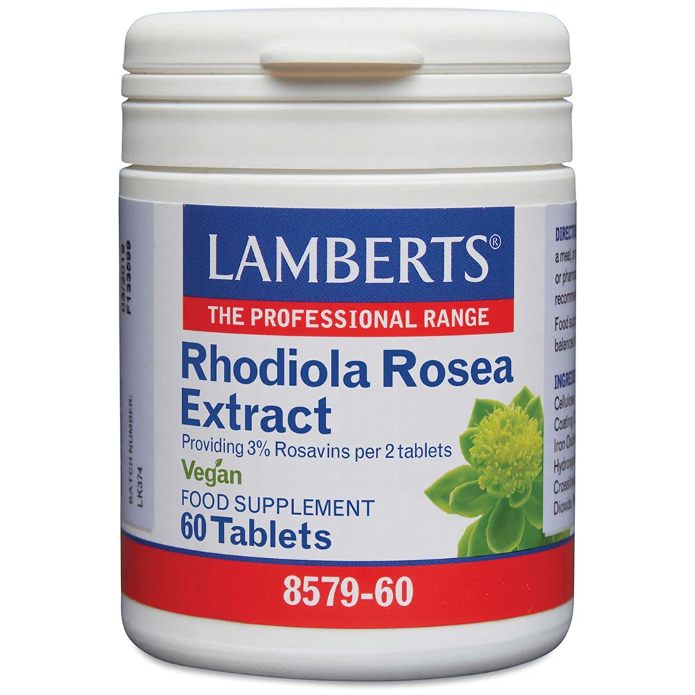 Lamberts Herbs Rhodiola Rosea x 60 Capsules Image 1