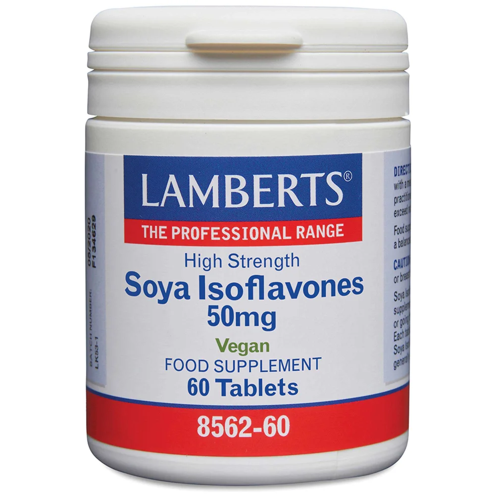 Lamberts Herbs Soya Isoflavones 50mg x 60 Capsules Image 1