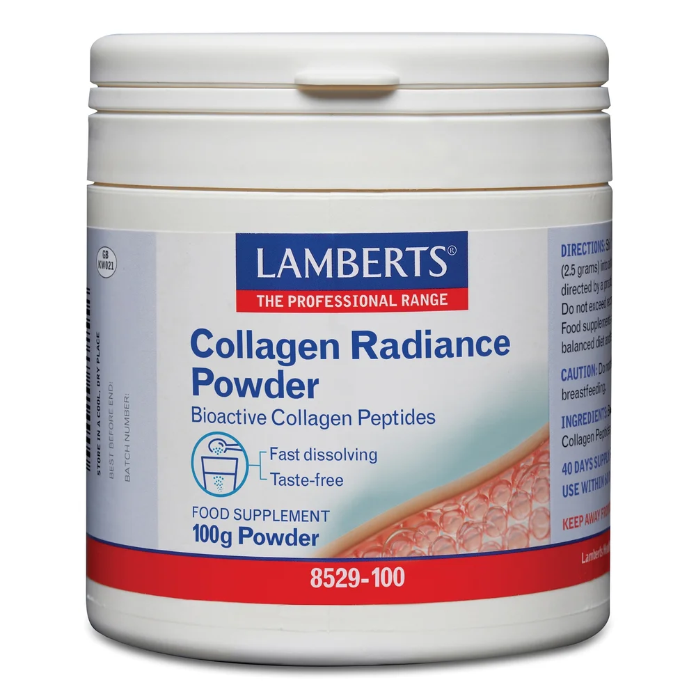 Lamberts Herbs Collagen Radiance Powder 100g Image 1