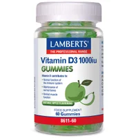 Lamberts Gummies Vitamin D3 1000iu x 60 Gummies - undefined undefined