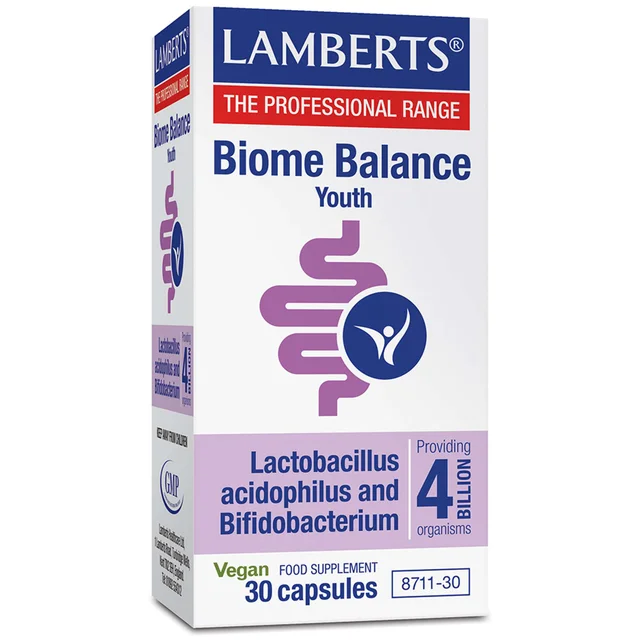 Lamberts Digestives Biome Balance Youth x 30 Capsules