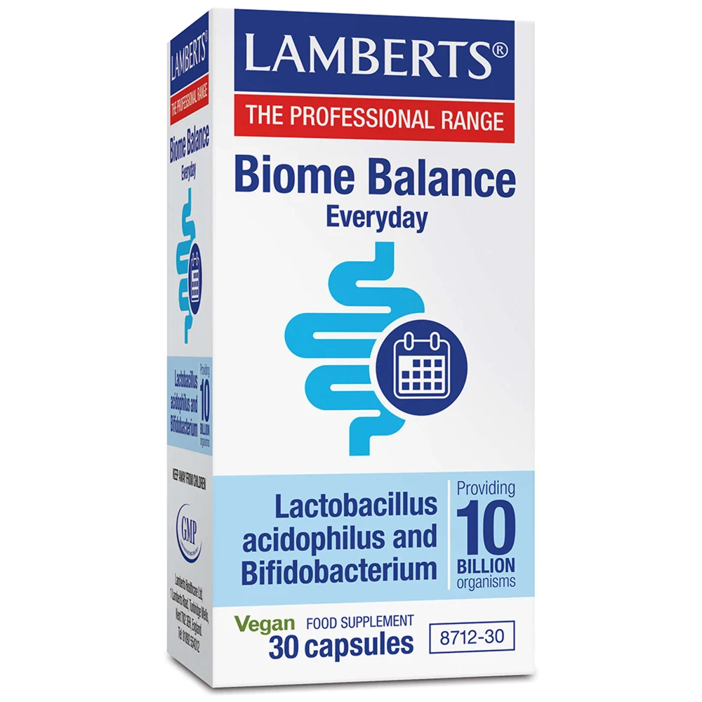 Lamberts Digestive Health Biome Balance Everyday x 30 Capsules Image 1