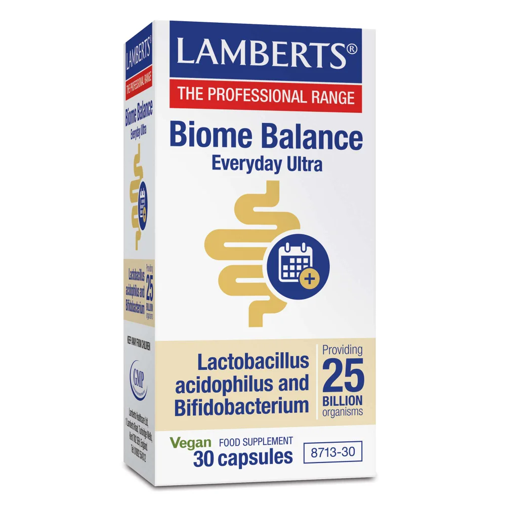 Lamberts Digestives Biome Balance Everyday Ultra x 30 Capsules Image 1