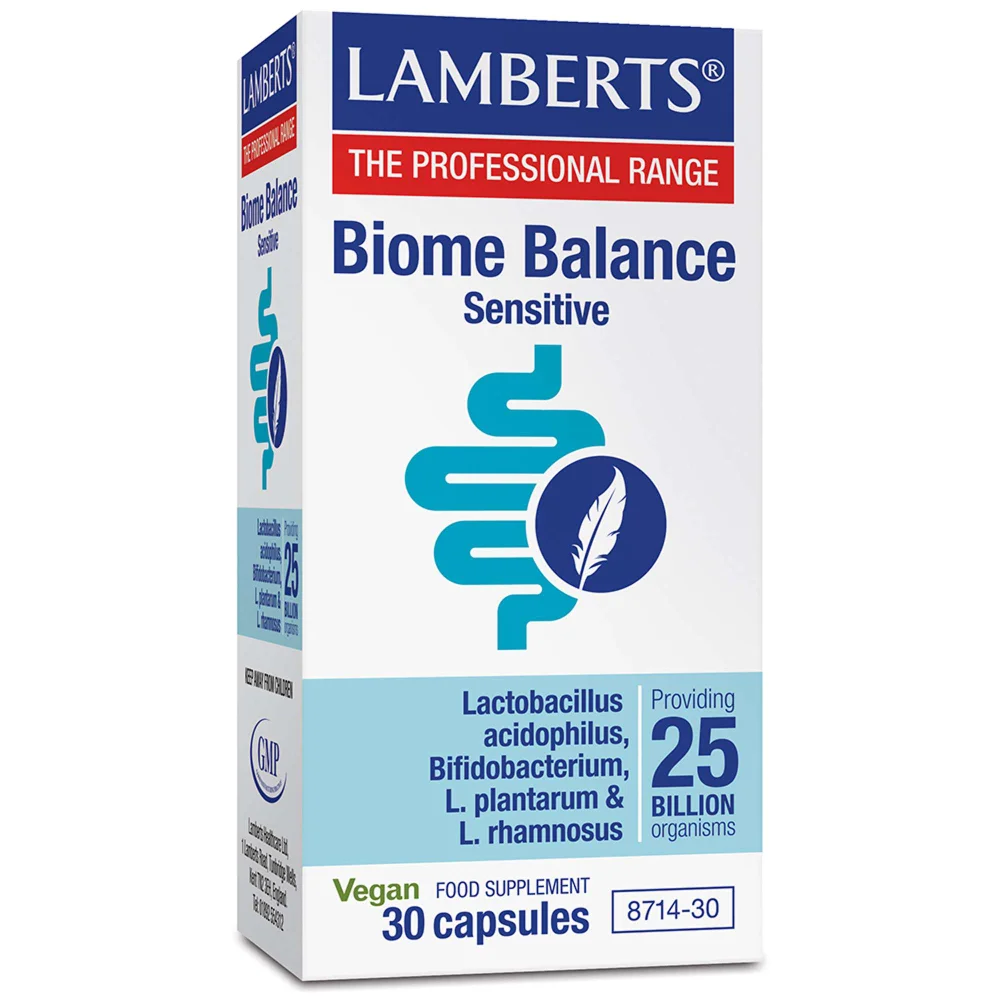 Lamberts Digestive Health Biome Balance Sensitive x 30 Capsules Image 1