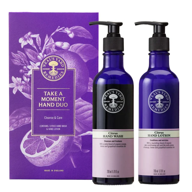 Neal's Yard Remedies Gifts & Sets Take a Moment Hand Duo: Citrus