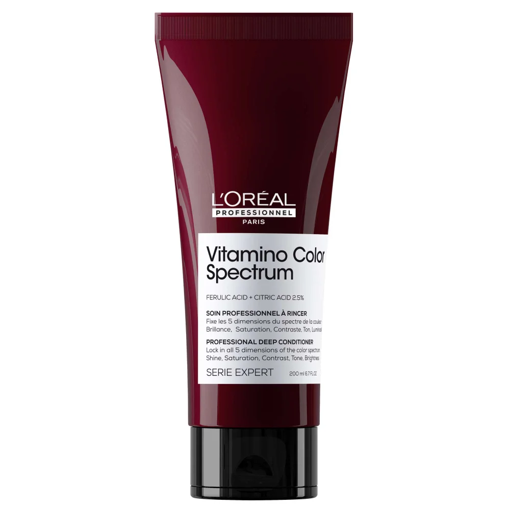 L'Oréal Professionnel Vitamino Color Spectrum Conditioner for Coloured Hair & Ultra Shine 200ml Image 1